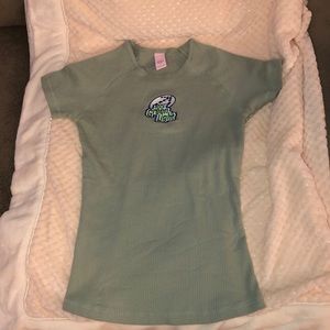 Green Rock Light Ribbed T-shirt